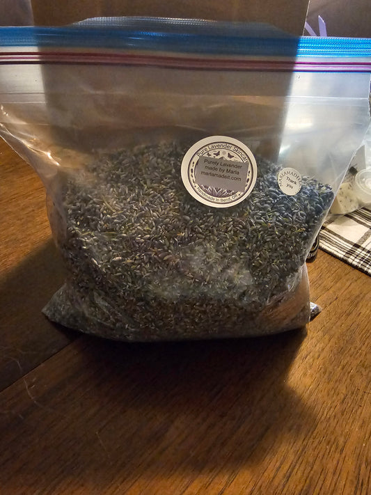 Organically Grown Dried Lavender Buds - 1 Gal 14.4 oz