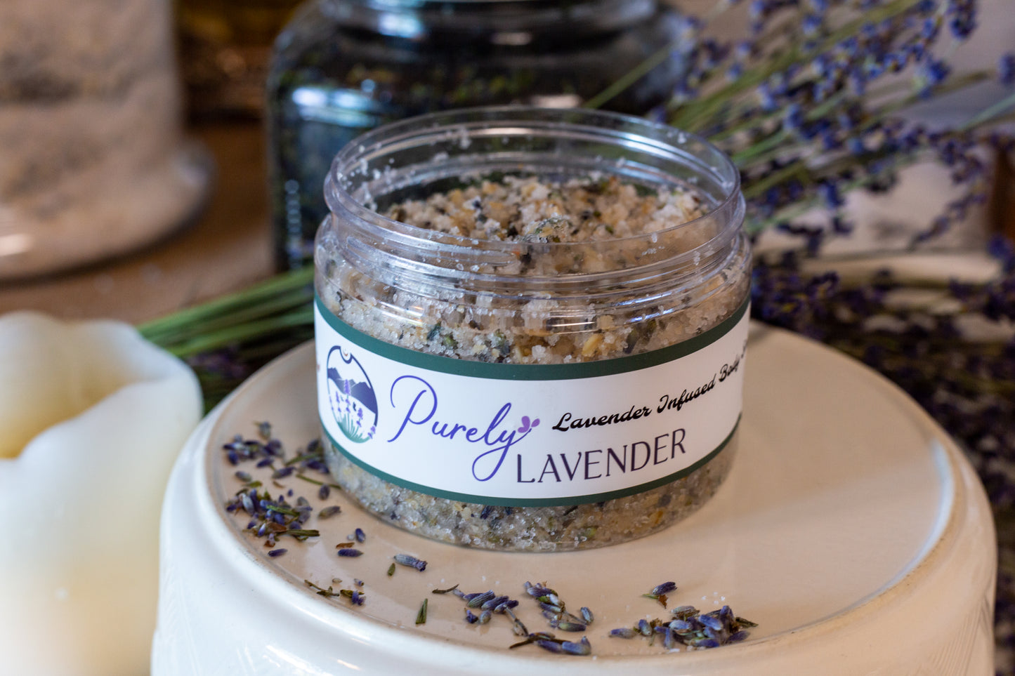 12 OZ Lavender Body Scrub