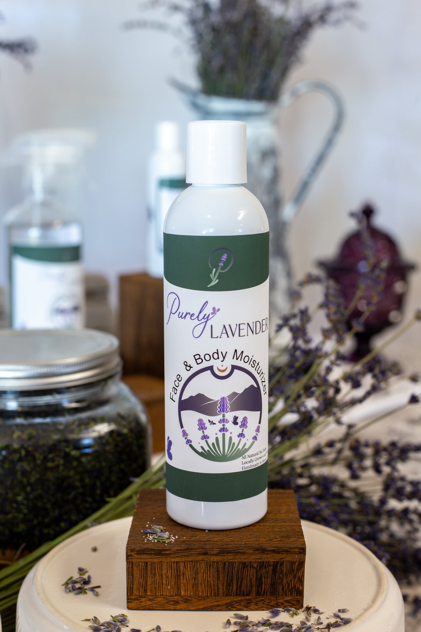 8 OZ Lavender Face & Body Moisturizer
