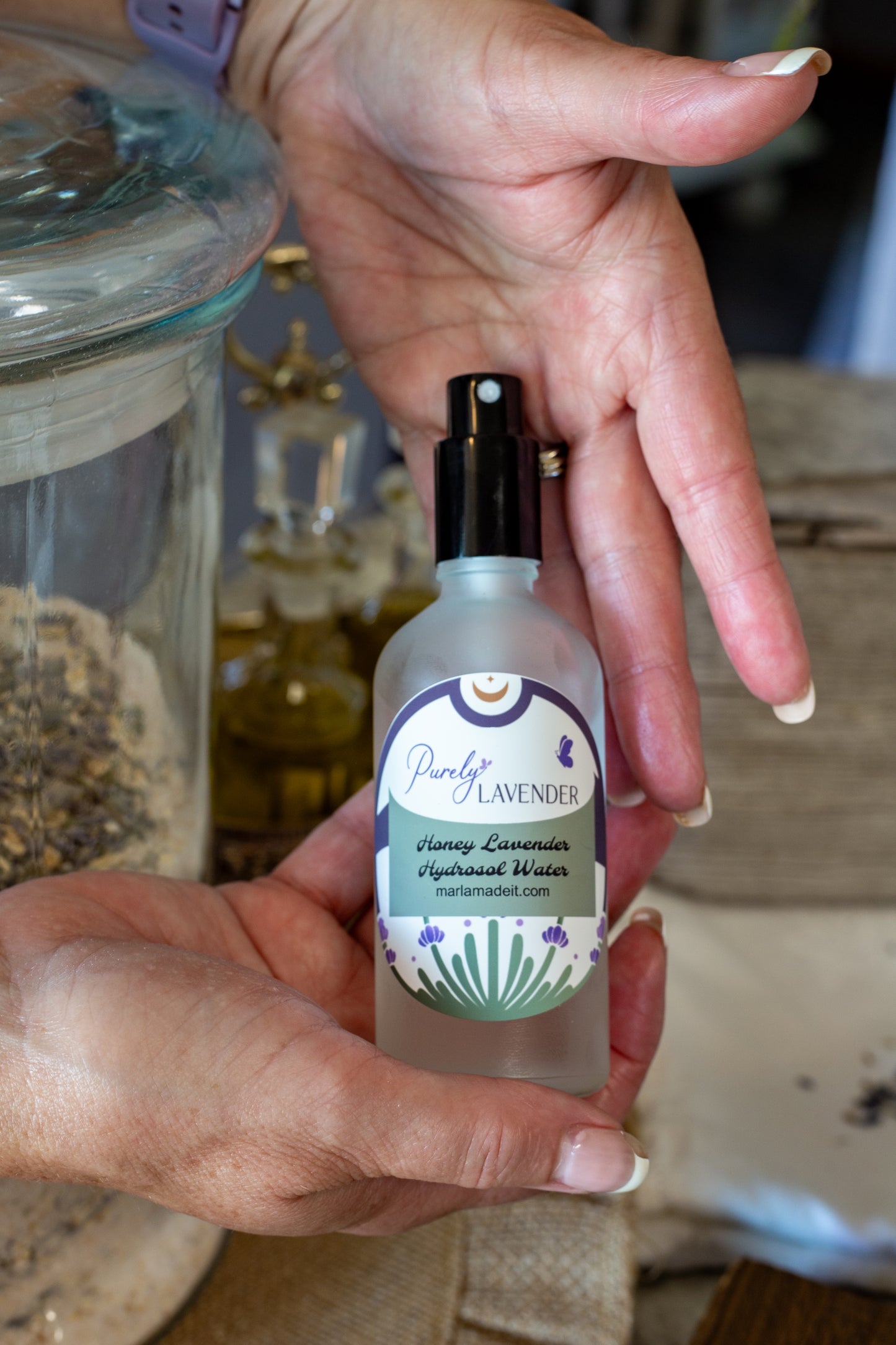 Honey Lavender Hydrosol Water