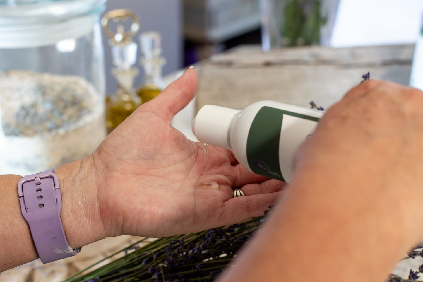 8 OZ Lavender Face & Body Moisturizer