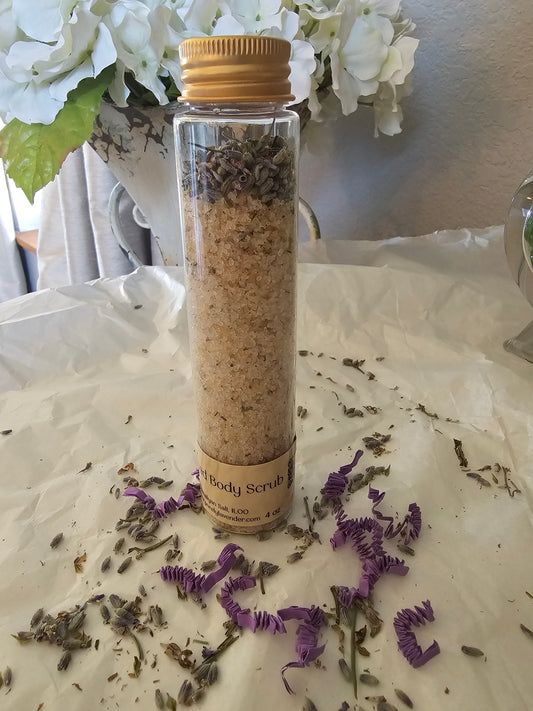 2 oz Lavender Body Scrub/Bath Salt