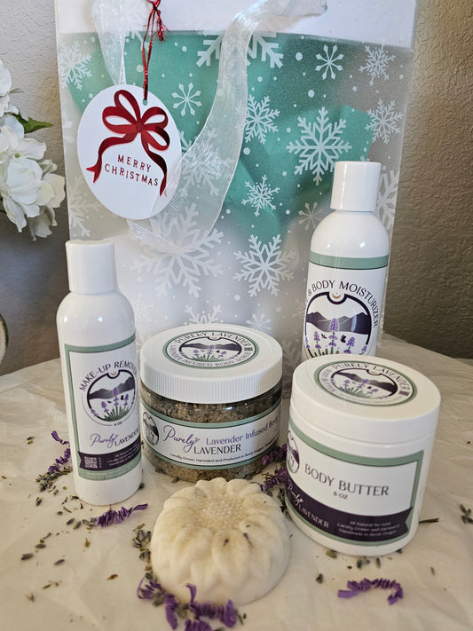 Complete Lavender Skincare Set - 5 Piece Daily Routine