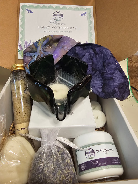 Mother's Day Gift Set Small Gift set with Sand & Iron Candle Votive