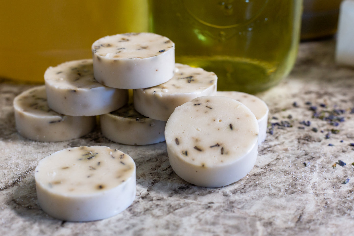 Lavender-Infused Shea Butter Soap: Luxurious Hydration & Soothing Aroma