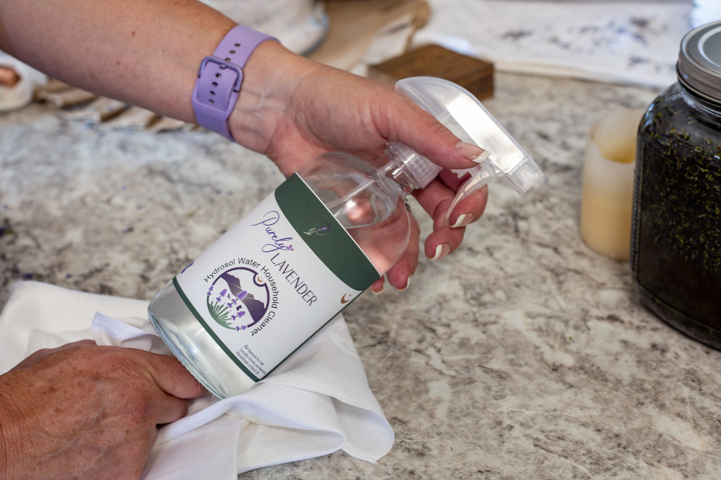 Bliss Honey Lavender Hydrosol Household Cleaner